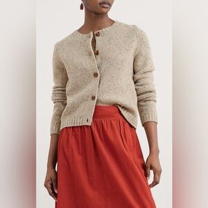 Seasalt Cornwall Dawson Pick Natural Cardigan